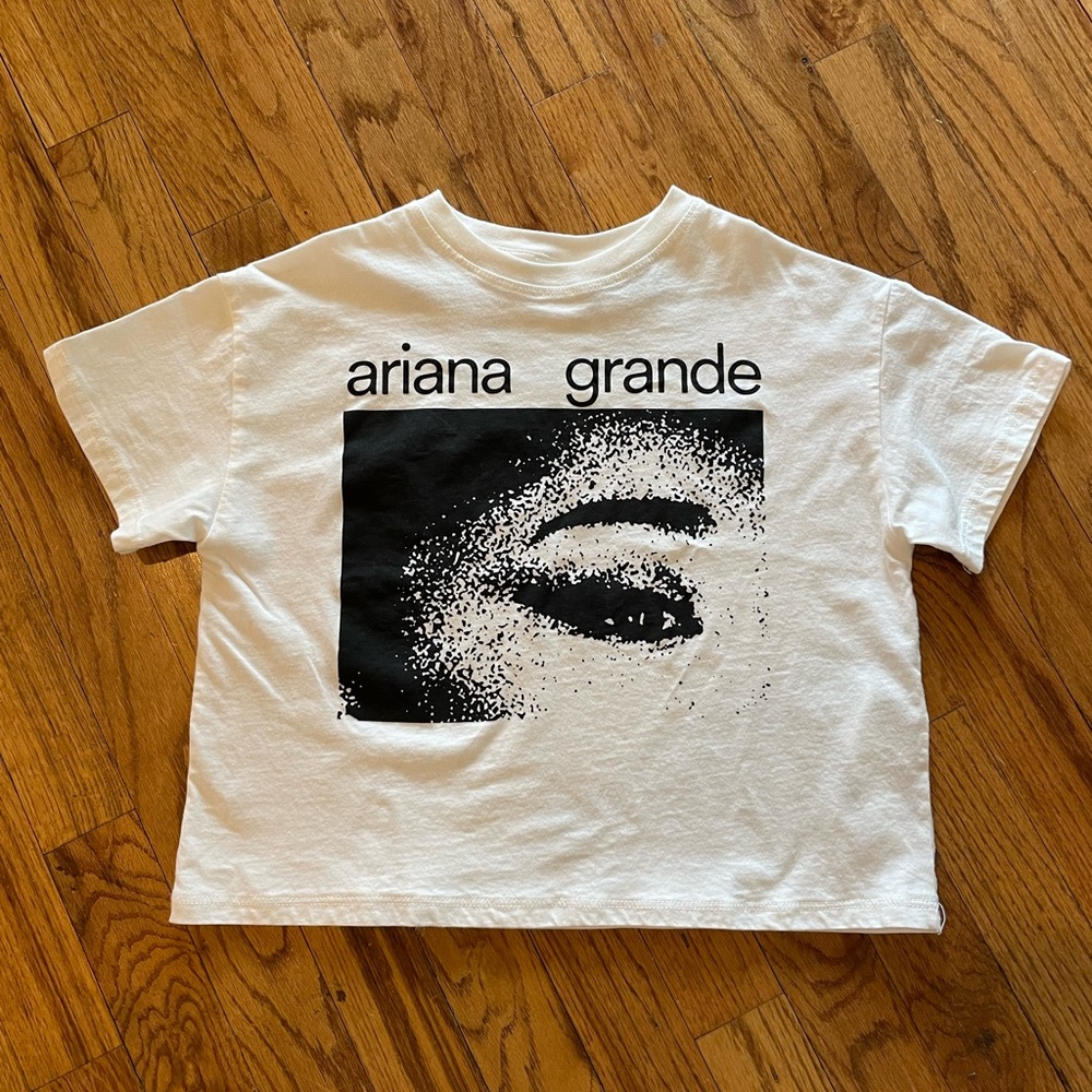 Zara Ariana Grande Cropped Top
